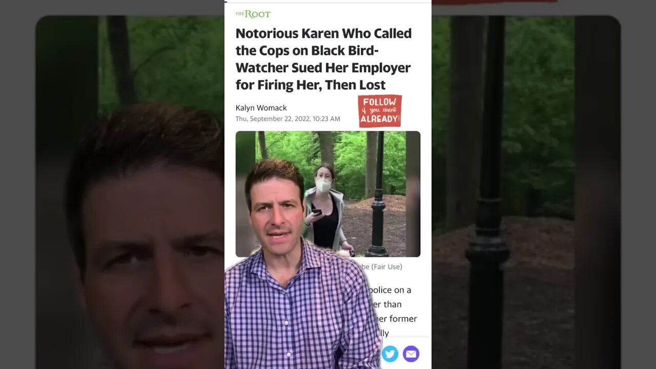 Karen Calls The Cops On A Black Man For Being Black.. 🤦🏻‍♂️