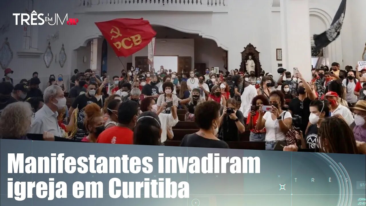 Bolsonaro critica protesto contra assassinato de Moïse
