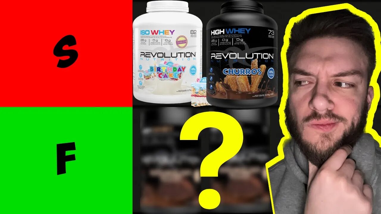 Revolution Nutrition HIGH WHEY TIER LIST