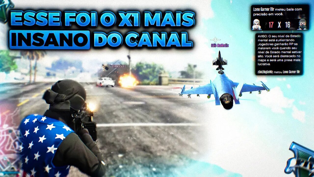 GTA 5 - X1 MAIS EMOCIONATE QUE VERÁS NESTE CANAL!