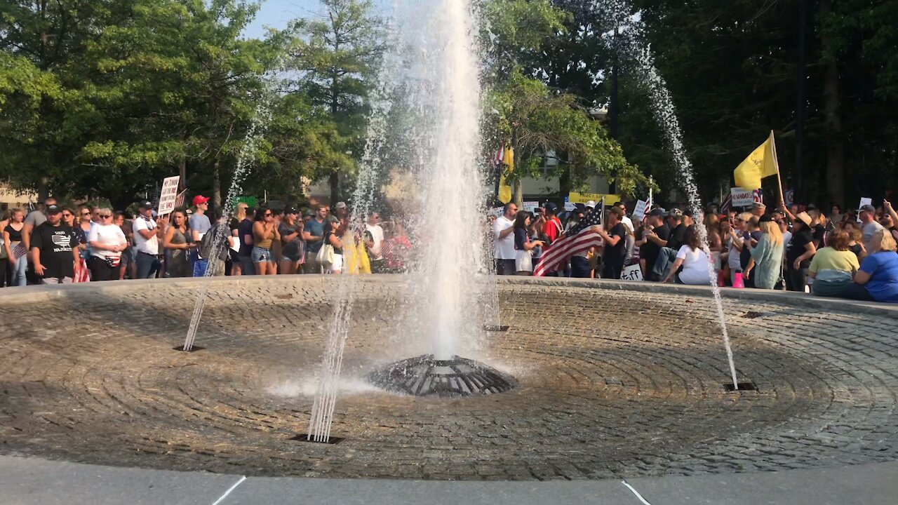 Large majority Stony Brook rally (no music during speech) ￼