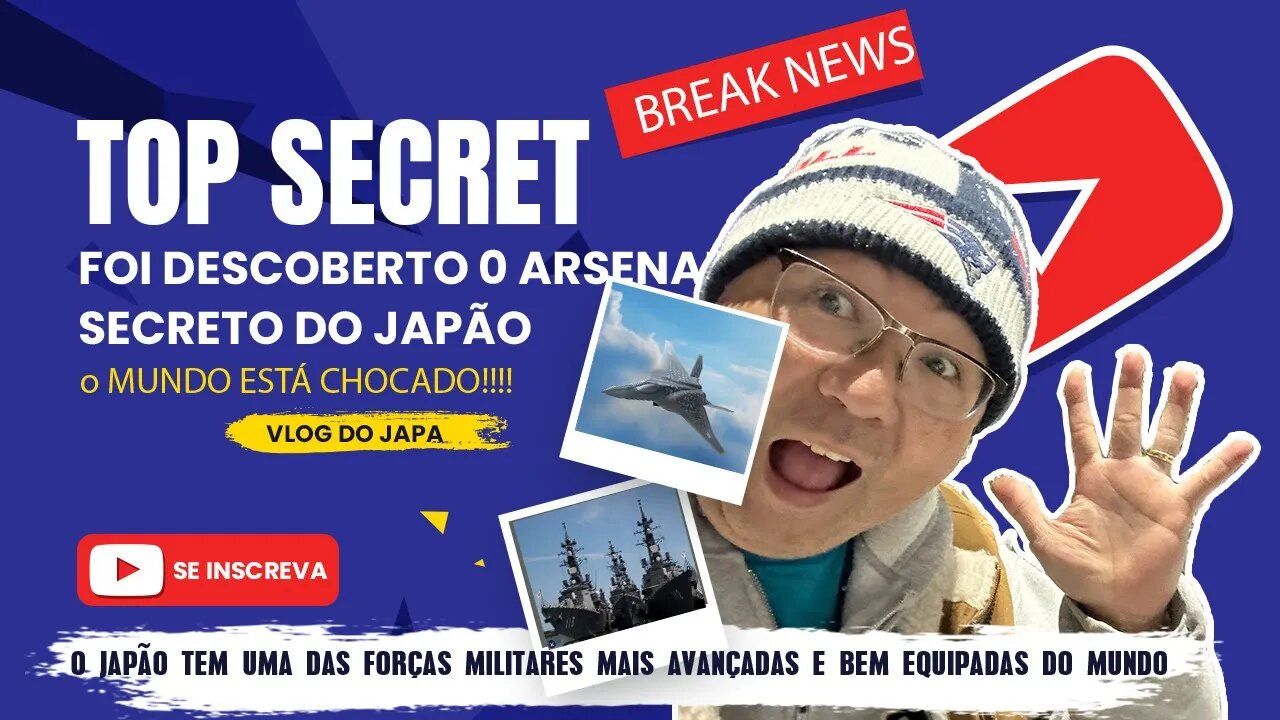 Foi descoberto o Arsenal Militar secreto do Japão, e agora?