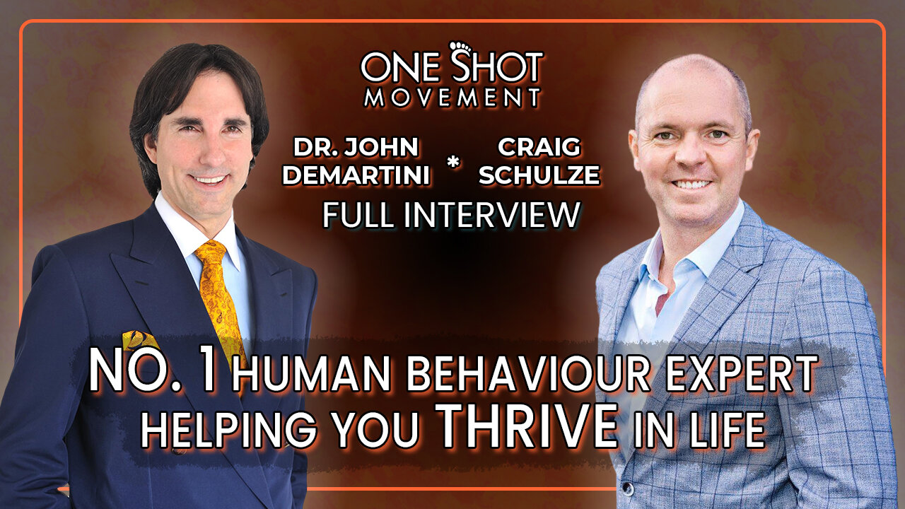 World Famous Dr John Demartini Discusses Values, Freedom, Truth & Navigating The Global Event