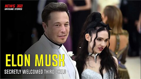 Elon Musk, Grimes secretly welcomed third child named Techno Mechanicus || News 360 ||