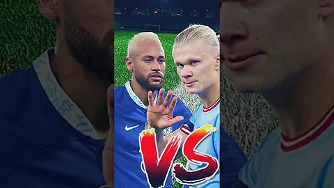 NEYMAR VS HALLAND!