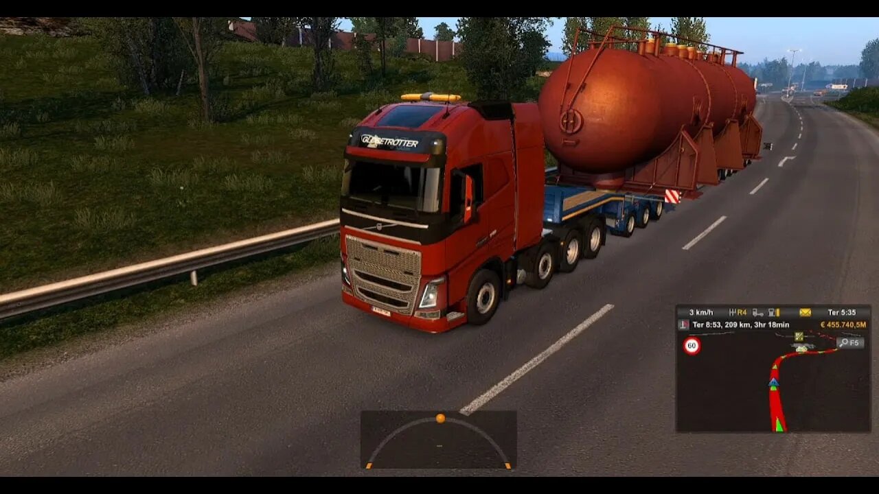 [GAMEPLAY} ETS2 DLC HEAVY CARGO