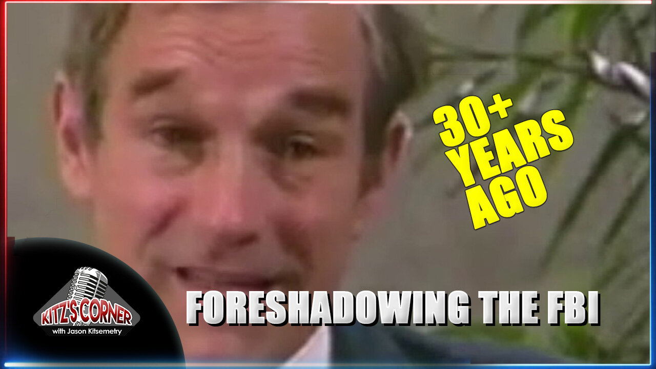 Ron Paul stark warnings of the FBI from 1988