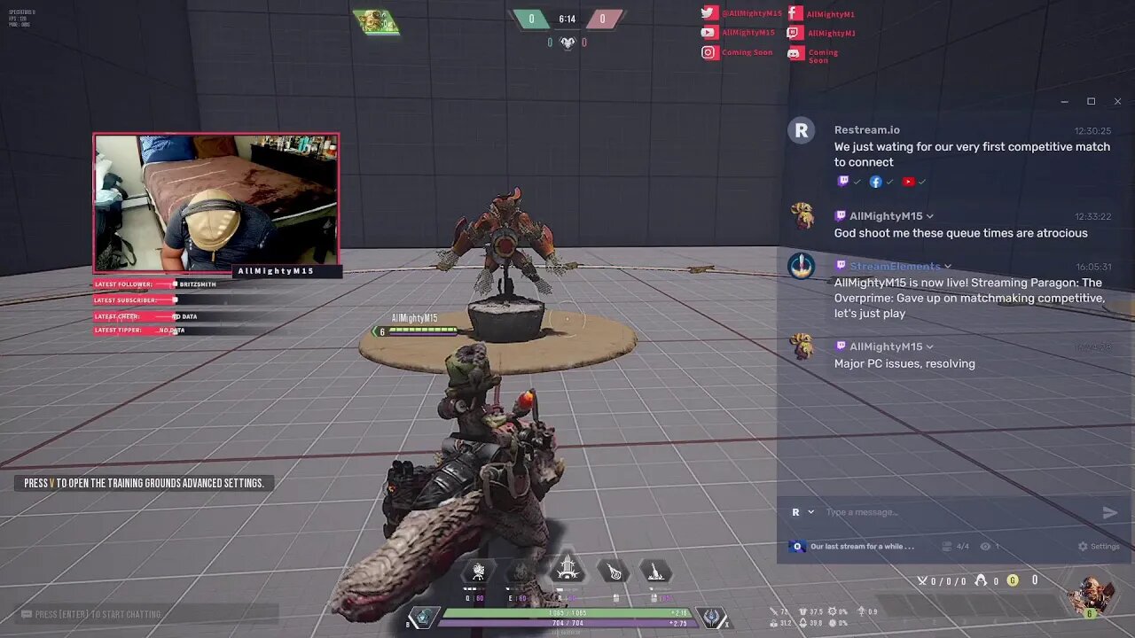 Gave up on matchmaking competitive, let's just play