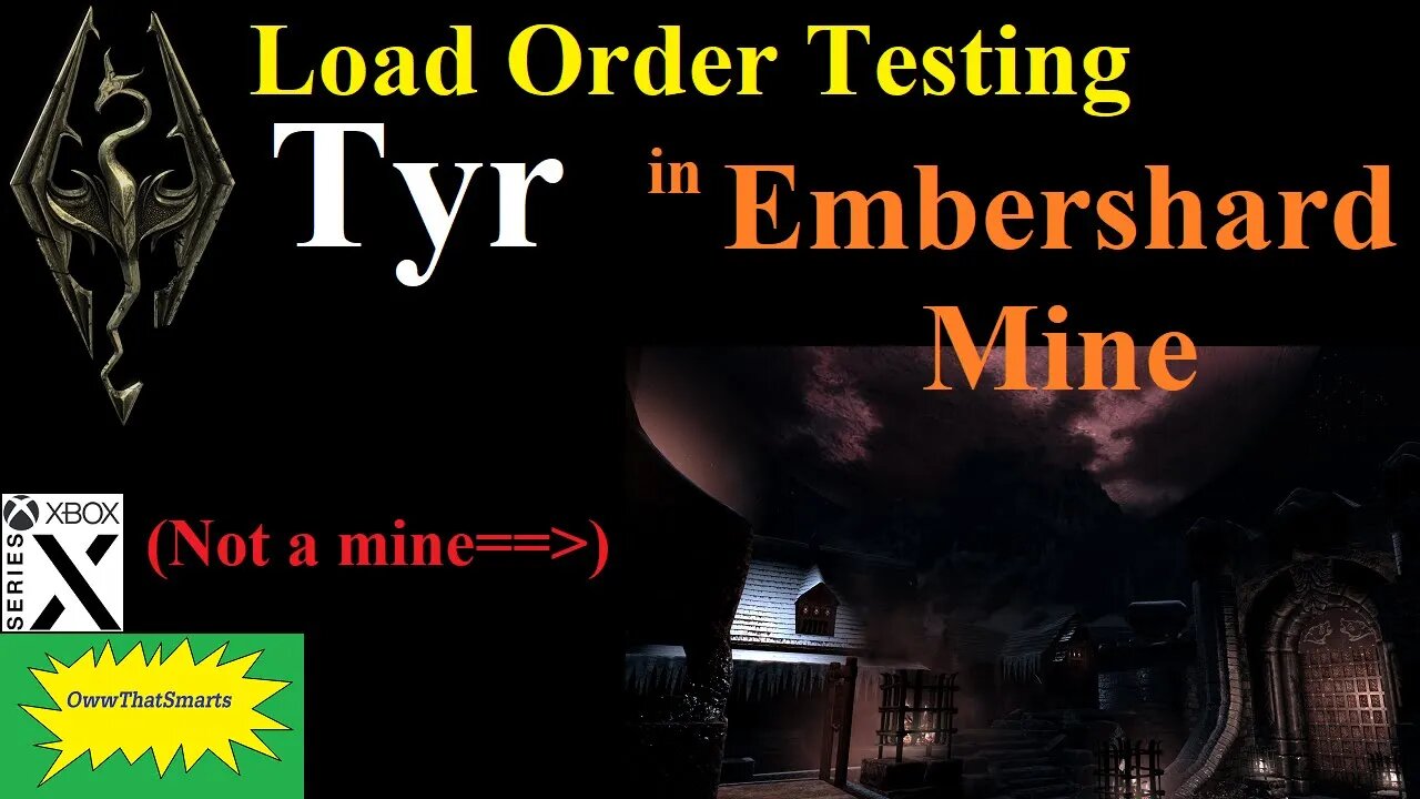 Skyrim (mods) - Load Order Testing : Tyr in Embershard Mine