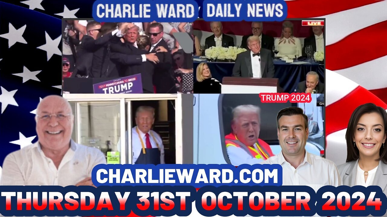 CHARLIE WARD DAILY NEWS WITH PAUL BROOKER & DREW DEMI - THURSDAY 31ST OCTOBER 2024