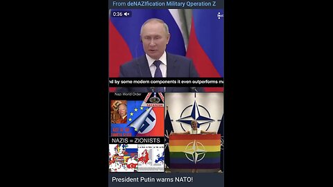 President Putin warns NATO!