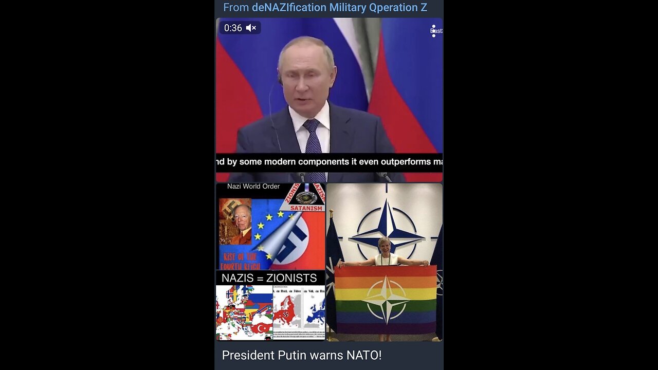 President Putin warns NATO!