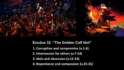 Exodus 32 “The Golden Calf Idol” - Calvary Chapel Fergus Falls