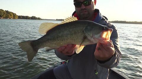 Fall Bass on Lake Chisago