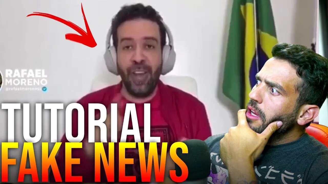 VAZA VÍDEO DO JANONES ENSINANDO A CRIAR FAKE NEWS.. kkkkkkkkkkkkkk