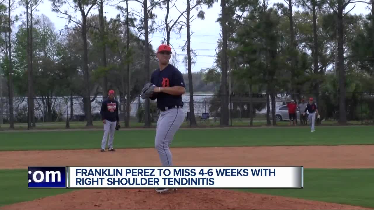 Tigers prospect Franklin Perez is injured again