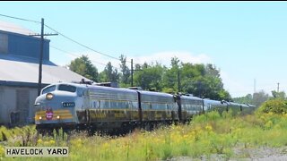 Canadian Pacific President’s Train at Cobourg Ontario CP 40B