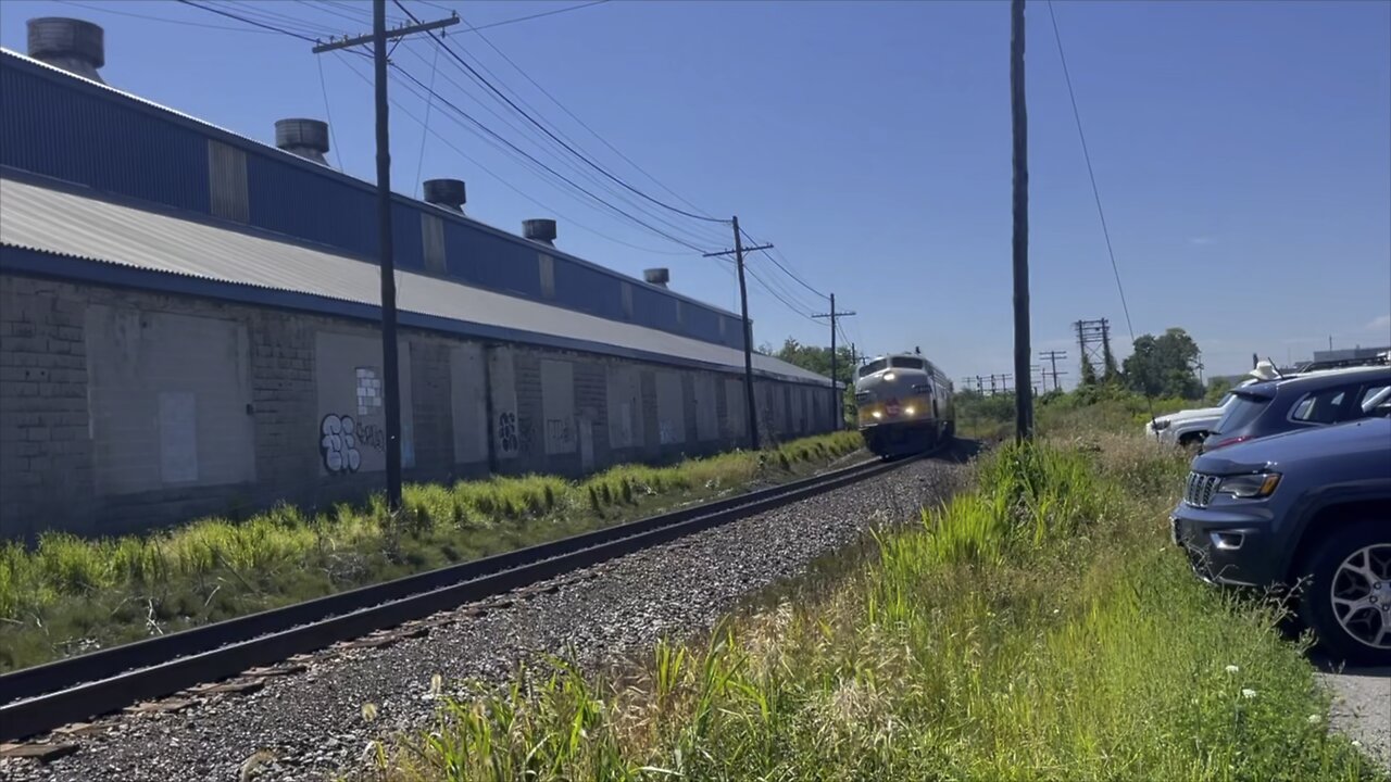 Canadian Pacific President’s Train at Cobourg Ontario CP 40B