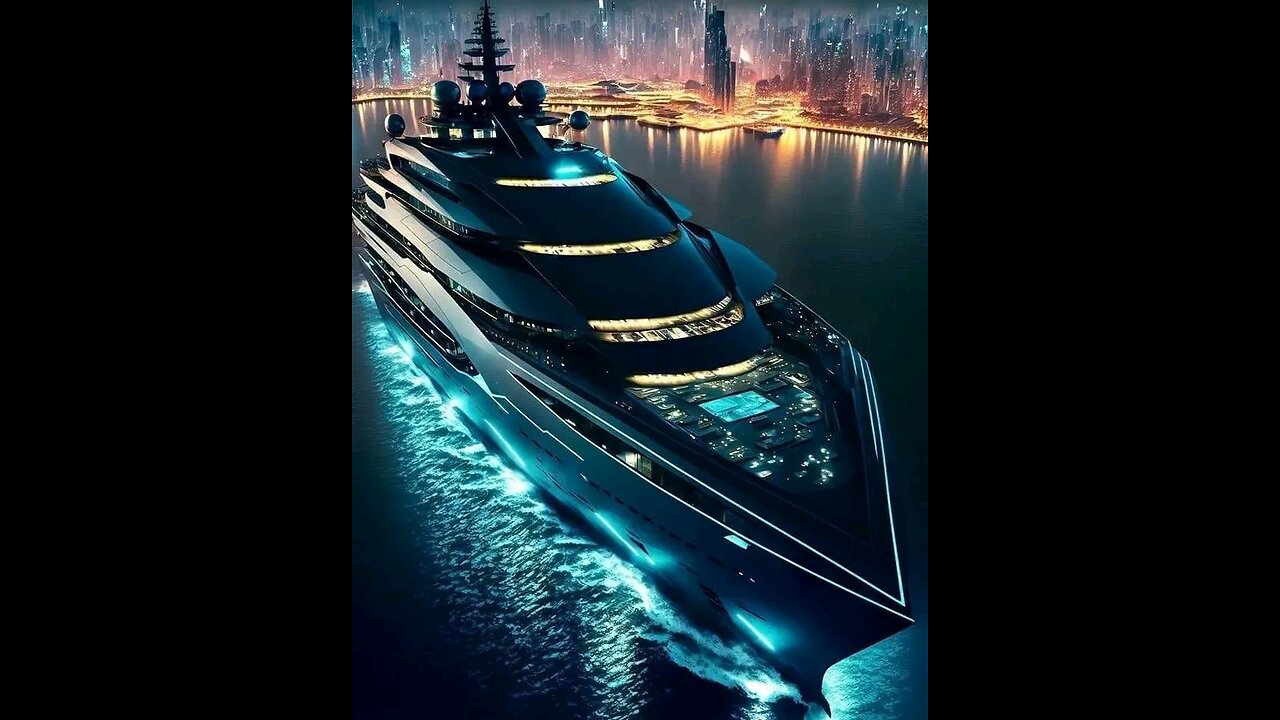 Luxurious boat