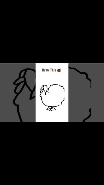 You Can Draw Turkey Emoticon!