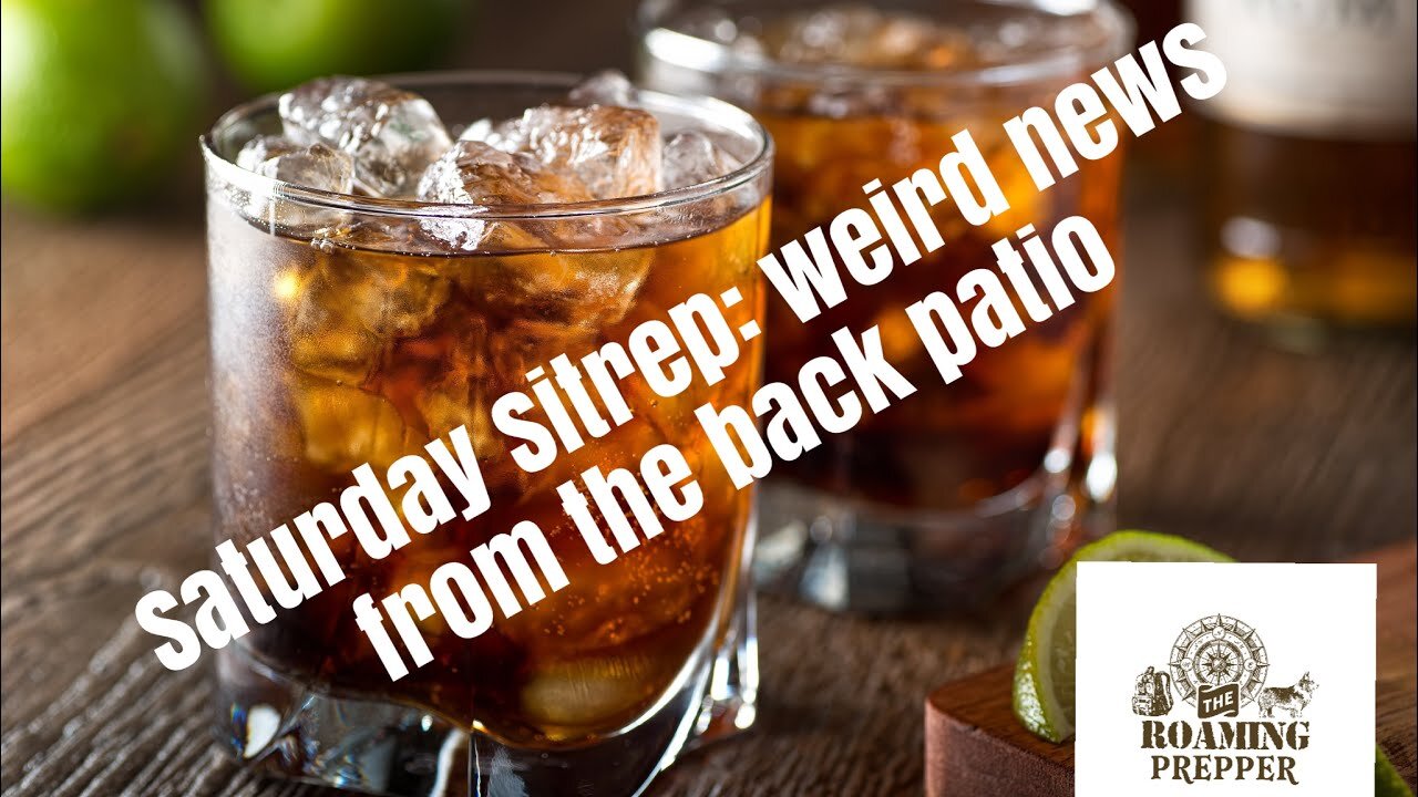 Saturday SITREP 29MAY21 - Weird News form the back patio