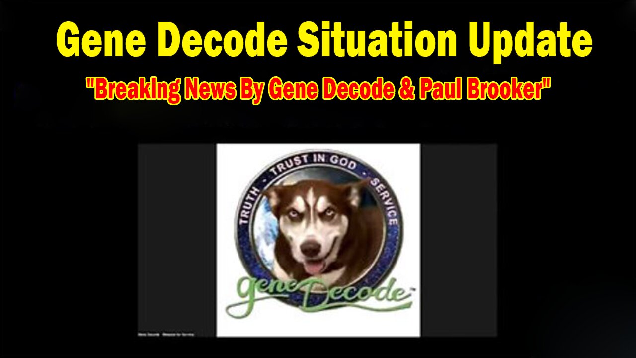 Gene Decode Situation Update Nov 12: "Breaking News By Gene Decode & Paul Brooker"