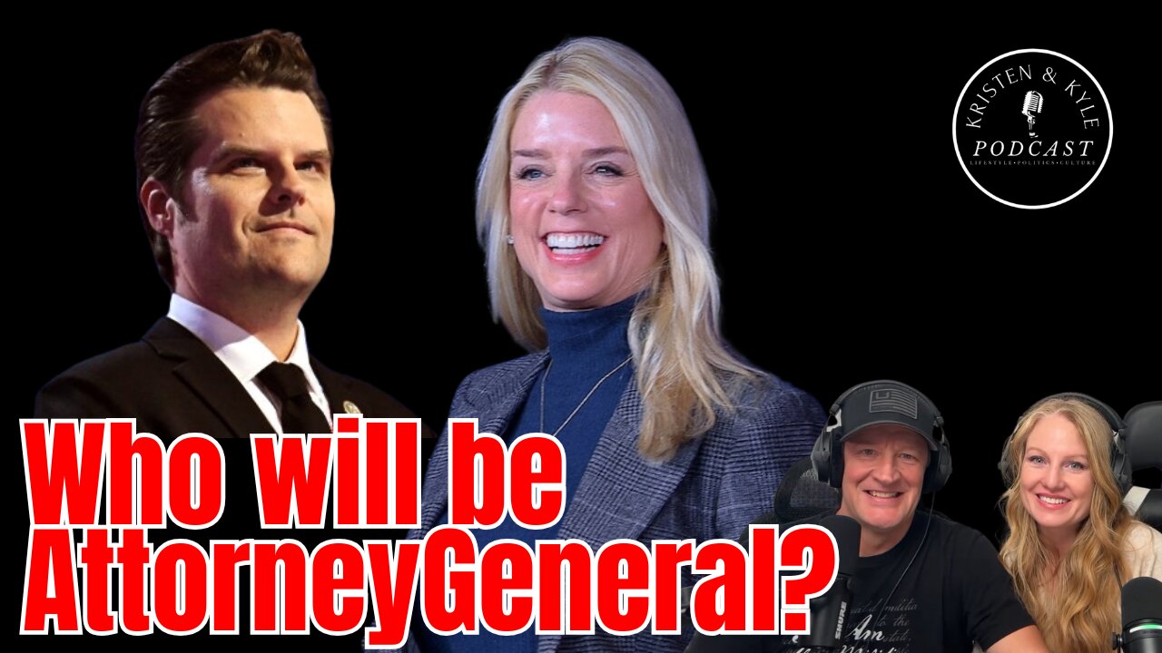 Matt Gaetz out as Trump's AG pick and Pam Bondi from Florida has been selected