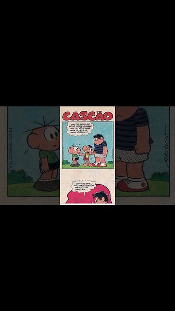 Cascão [Pause o Vídeo Caso Não Consiga Ler]