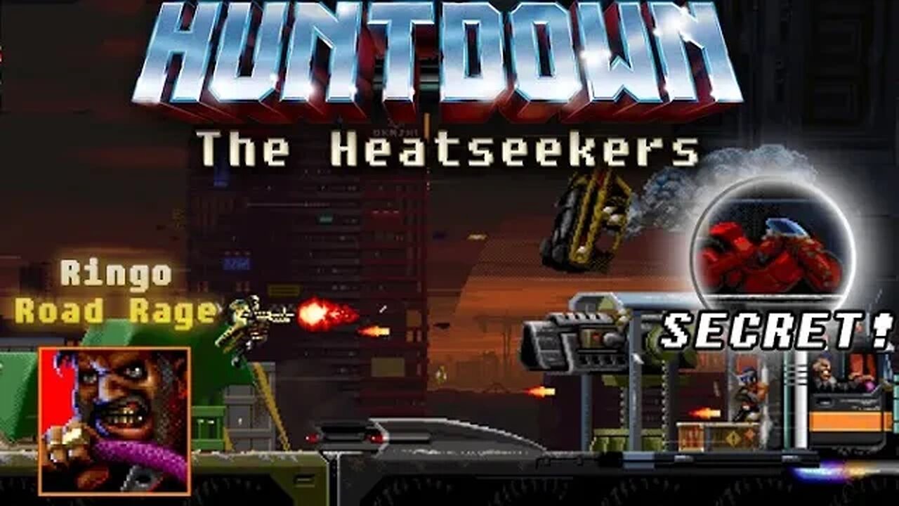 Huntdown: The Heatseekers #5 - Ringo Road Rage (with commentary) PS4