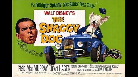 THE SHAGGY DOG 1959 in COLOR Teenager Cursed to Periodically Become a Sheepdog FULL MOVIE