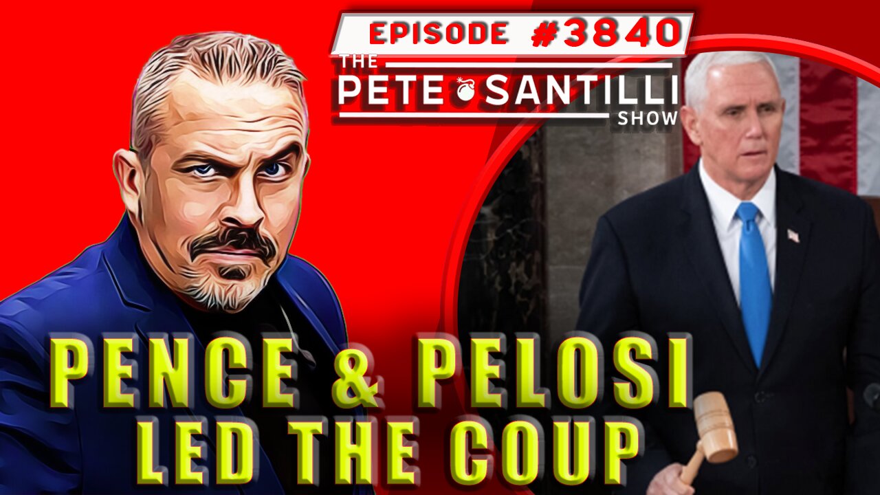 TRUMP FILES BOMBSHELL MOTION - Pelosi & Pence Led The Coup [PETE SANTILLI SHOW #3840 11.29.23@8AM]