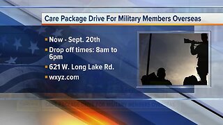 Care Packages for U.S. Troops