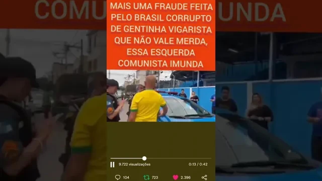 FRAUDE NO 1 TURNO DAS ELEICOES !!!