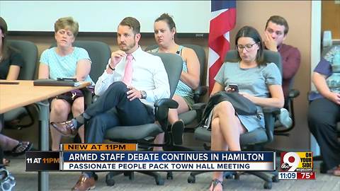 Armed staff debate continues in Hamilton