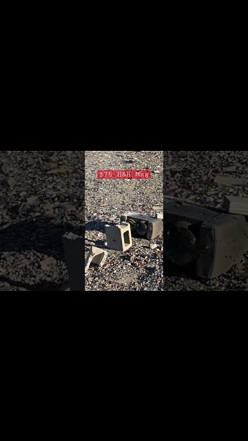 375 H&H mag vs 30-06 blasting a cinderblock !
