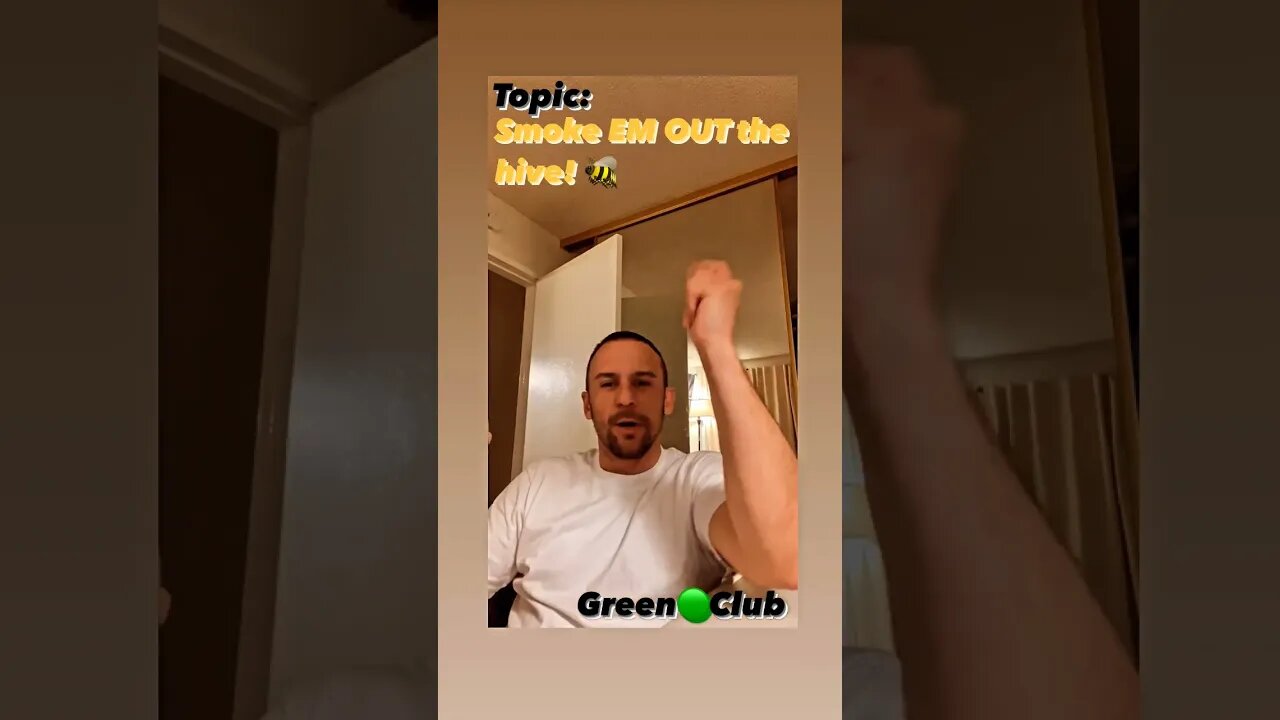Smoke EM OUT the hive?