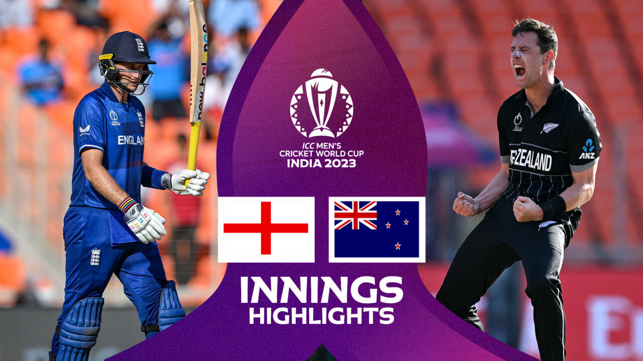 England Innings Highlights | ENG v NZ | CWC23