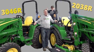 BEST Christmas EVER! NEW 2038R & 3046R John Deere Tractors