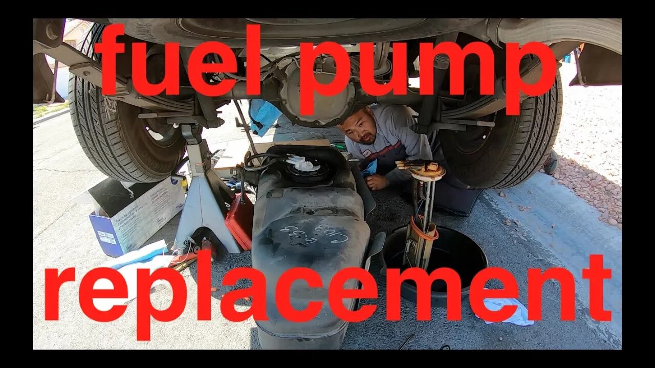 Some weekends are like this. Chevy S10 fuel pump replacement √ Fix it Angel