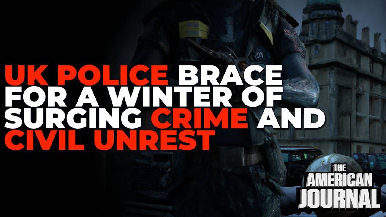 UK Police Brace For Winter Of Surging Crime And Civil Unrest