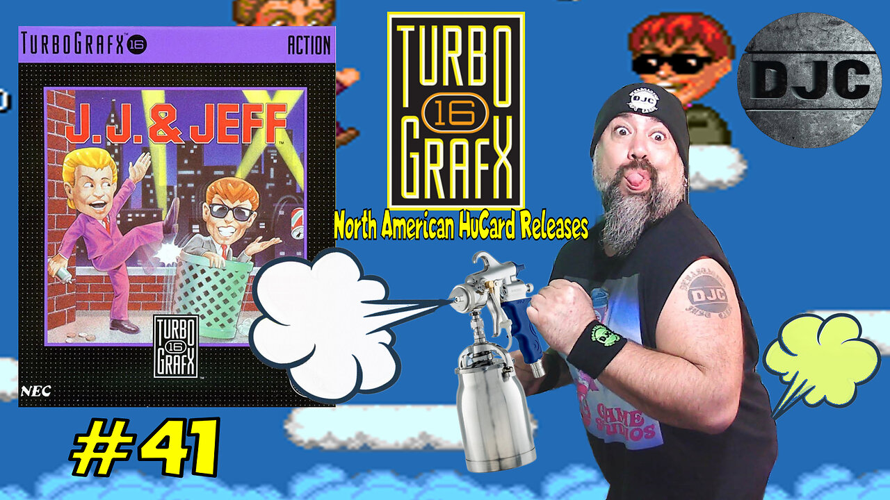 TURBOGRAFX 16 - North American HuCard Releases #41 - "JJ & JEFF"