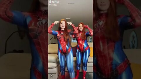 Rate the Girls: Best Spiderwoman TikTok Cosplay Contest #5 (Spiderman) 🕷🕸💖 #shorts