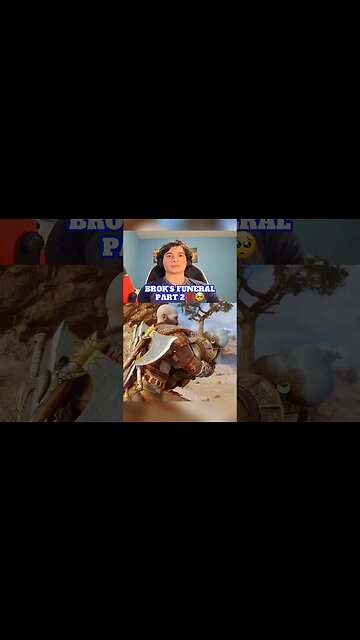 Putting Brok To Rest‼️🥺 | #shorts #godofwarragnarok #reaction #gaming