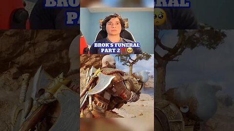 Putting Brok To Rest‼️🥺 | #shorts #godofwarragnarok #reaction #gaming