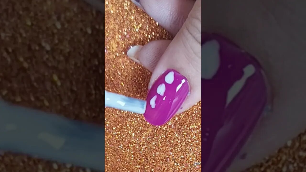 Easy nail art..... #ytshorts #shortsfeed #nails #mehsimcreations #nailshort #nailpolish