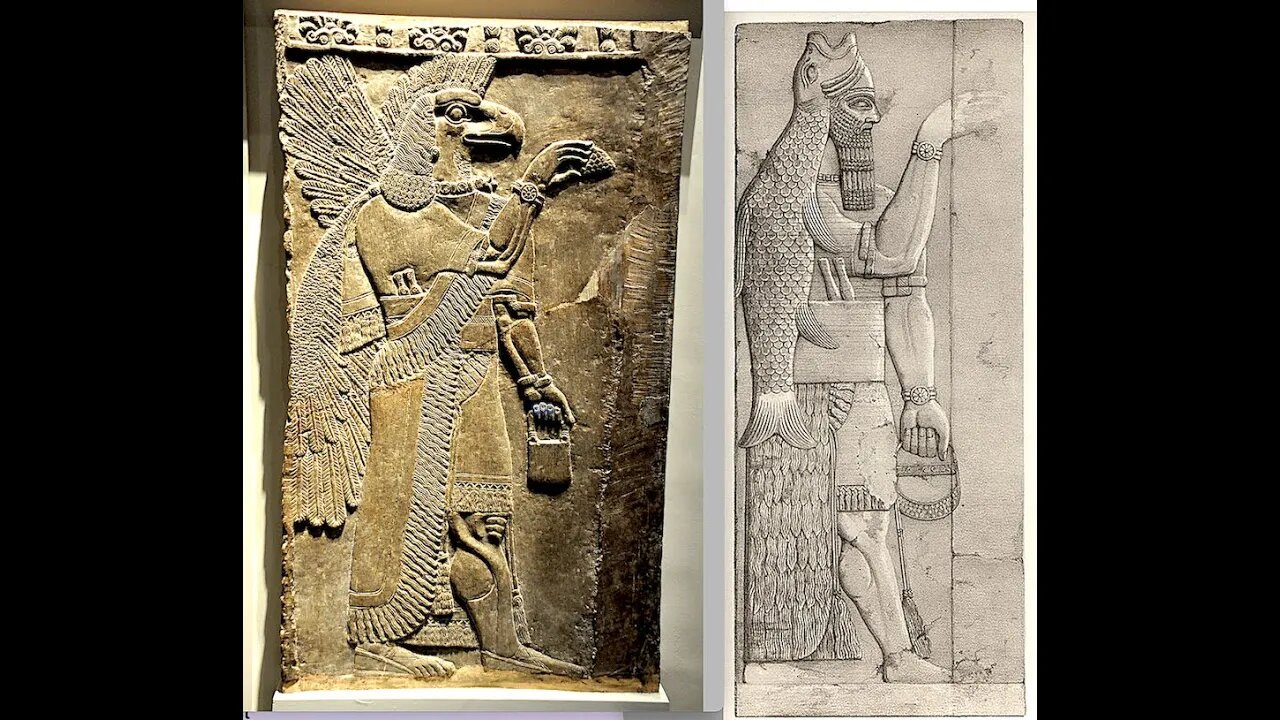 The Fish People & Bird People of Ancient Babylon, New Discovery