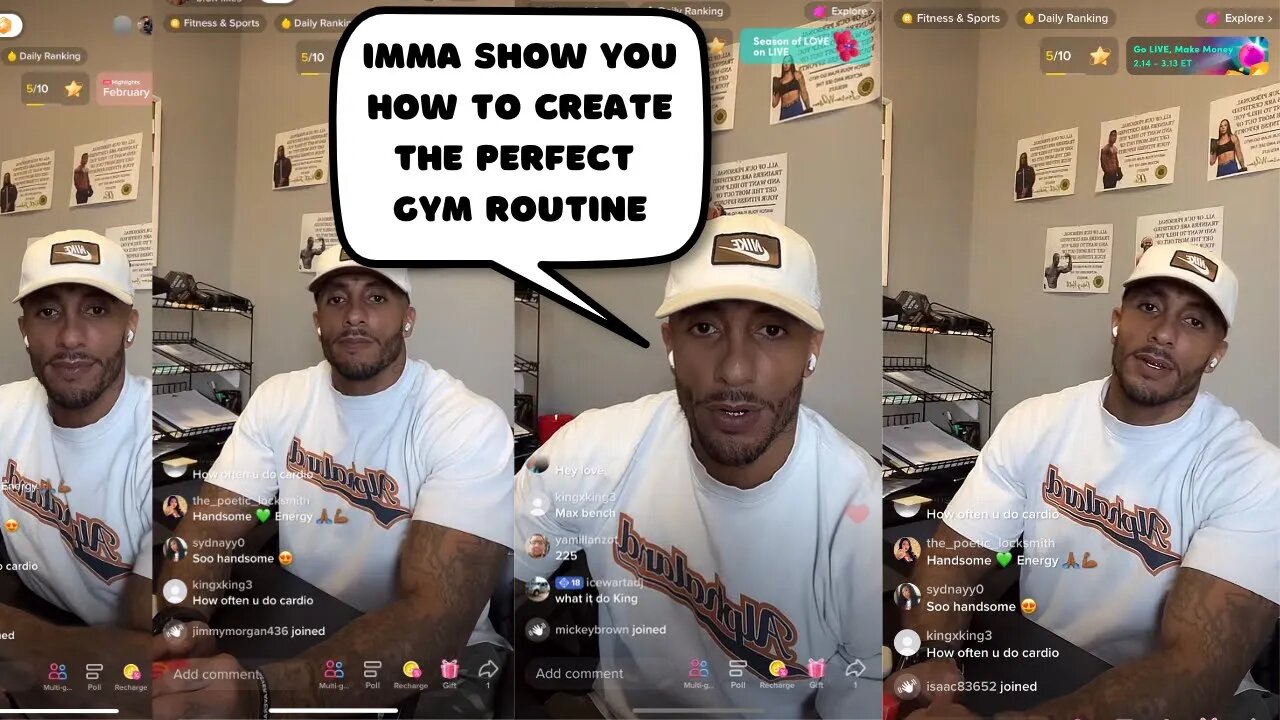 DOES PERCY KEITH DO CARDIO? HOW TO MAKE THE PERFECT GYM SET + THE EFFECTS OF NOT STAYING HYDRATED