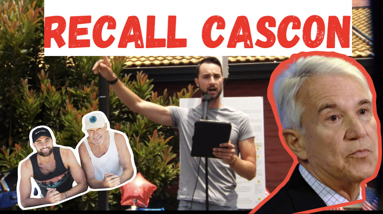 **RECALL GEORGE CASCON** Timothy's Speech