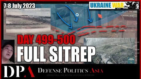 UKRAINE REACHES FIRST LINE OF DEFENSE at Robotyne [ Ukraine SITREP ] Day 499-500 (7-8/7)