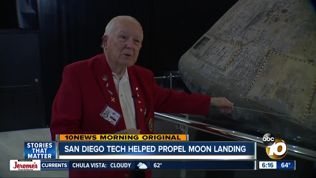 San Diego technology helped Apollo 11 launch and land